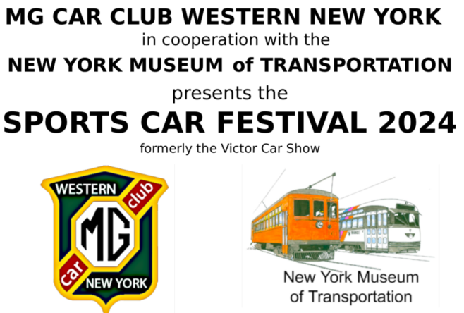 MG Car Club 51st Sports Car & Auto Festival @ NY Museum of Transportation